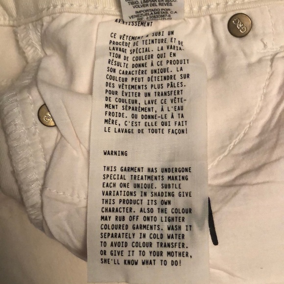 Two toned jean shorts - Picture 6 of 6